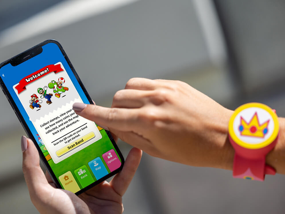 App y Power-Up Band de Peach, elementos que maximizarán tu visita a Super Nintendo World