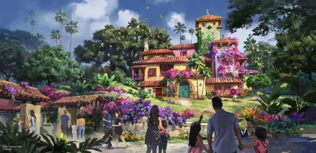 Render de la transformación de una de las Tierras de Animal Kingdom: Dinoland pasará a ser Tropical Americas