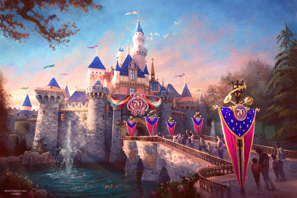 El 70 aniversario de Disneyland es uno de los eventos especiales que debes tomar en cuenta al viajar a Disneyland en 2025