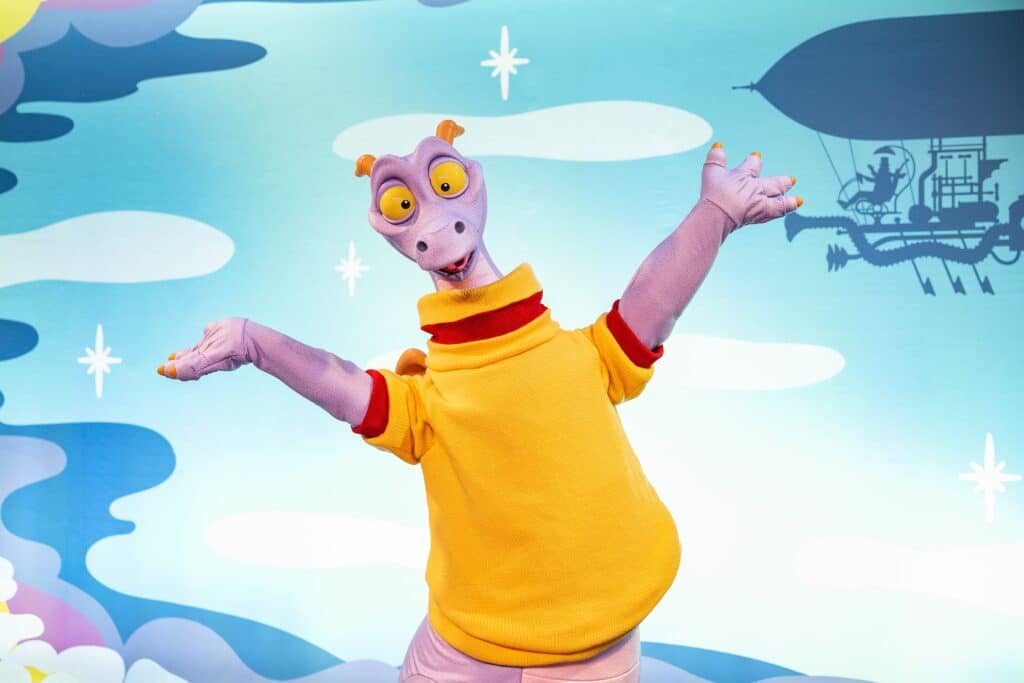 Figment, dragoncito que protagoniza Journey into Imagination, una de las atracciones en Disney World que no conocías